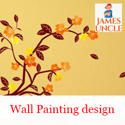 Wall painting design Mr. Sudip Karmakar in Noapara Madhavpur